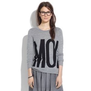 Madewell "MOI" Crew Neck Merino Sweater